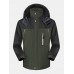 Mens Thicken Reflective Warm Outdoor Overhead Cargo Down Jacket