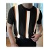 Mens Japan Striped Short Sleeve Knit T  shirt